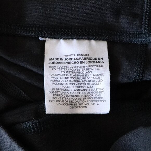 Nike Women's Sz M Black Power Legend Tight Fit High Rise Stretch Pocket Leggings - Picture 10 of 11